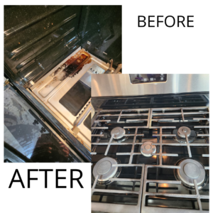 Deep cleaning of ovens