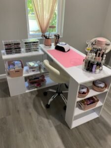 Cleaning in nail shop
